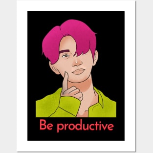 Be Productive Posters and Art